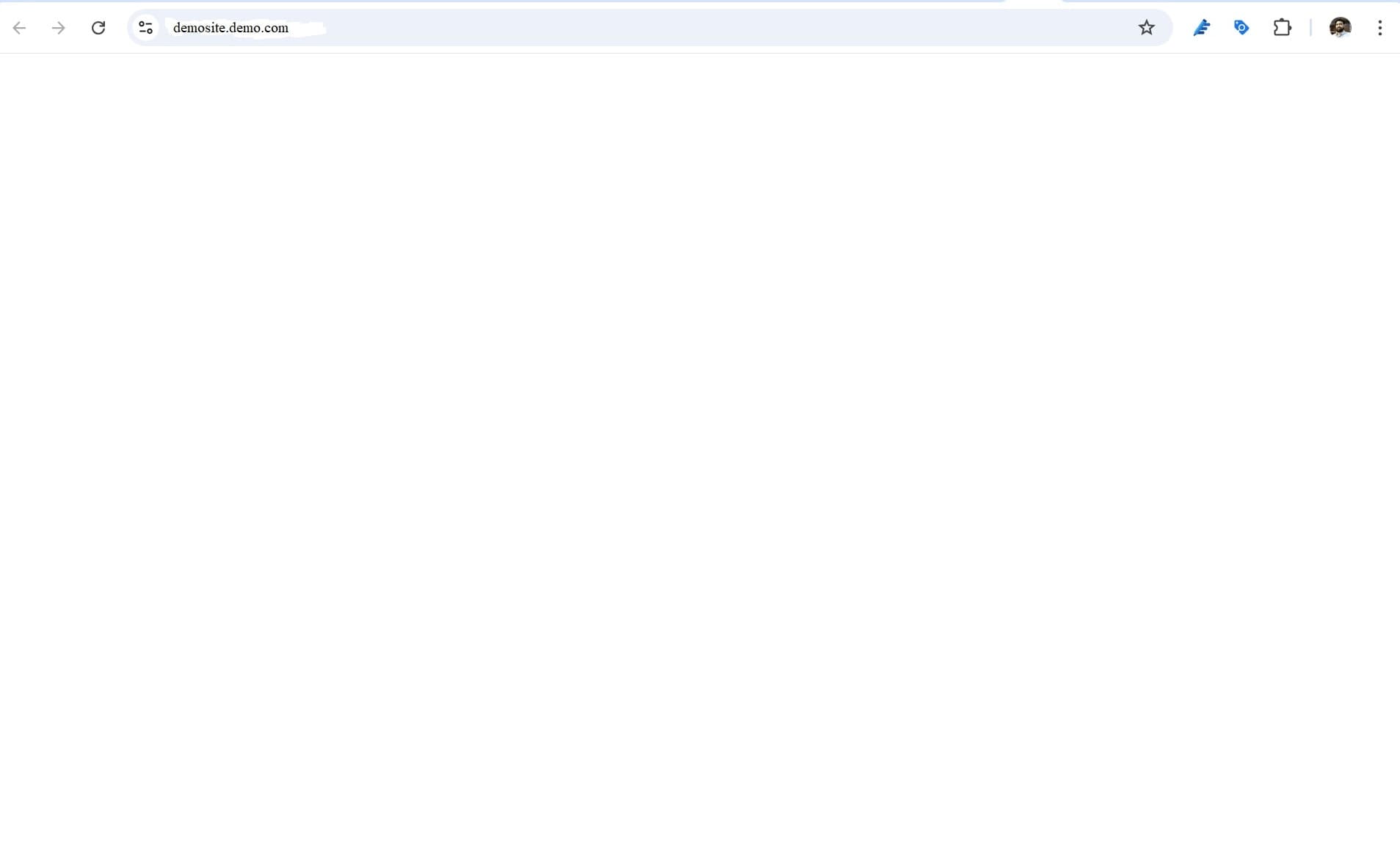 Site with blank page for the Domain and Subdomain, what could be the possible reason?